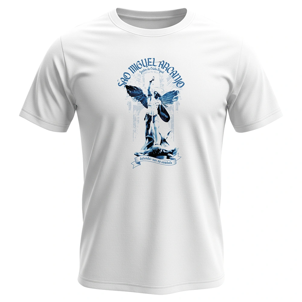 Camisa de São Miguel Arcanjo Defendei-nos no Combate