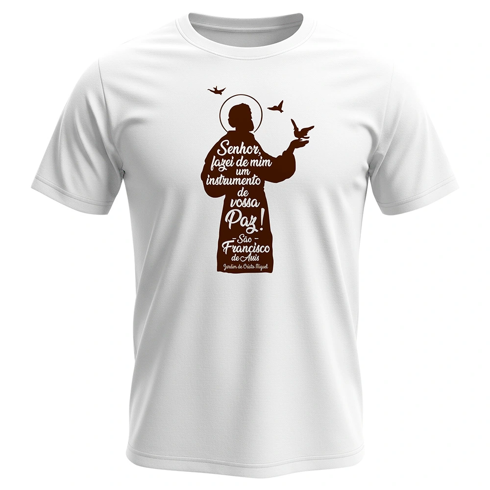 Camisa São Francisco de Assis - Oração